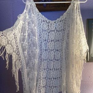 Lace cover up
